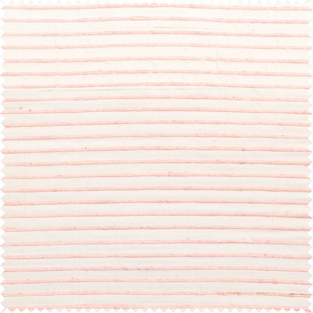 Weft Stripe Dupion Silk Fabric | 21178