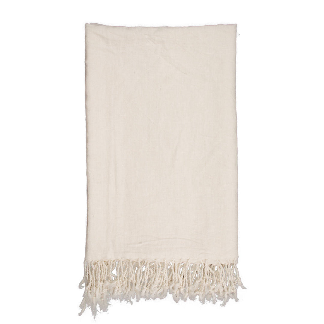 Stonewashed 350gsm 100% Linen Throw | 21192