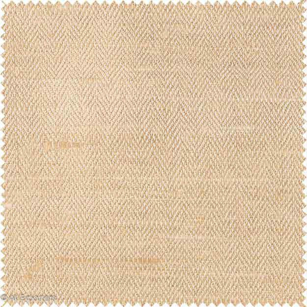 Herringbone Heavy Dupion Silk Fabric | 21234