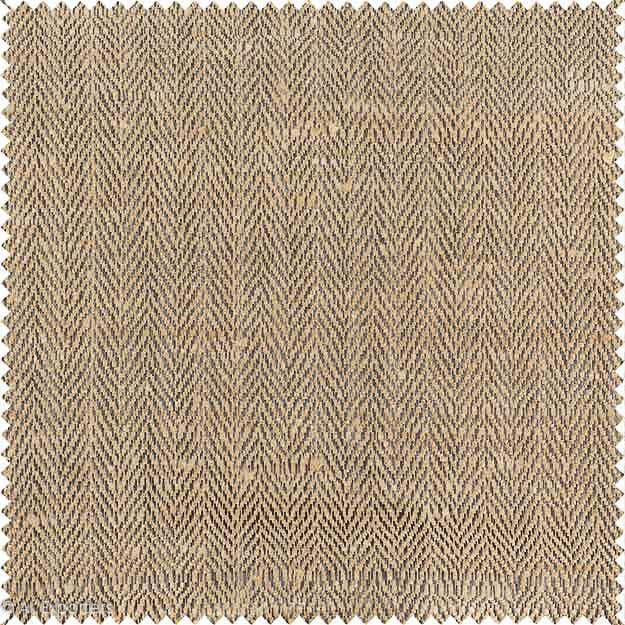 Herringbone Heavy Dupion Silk Fabric | 21234