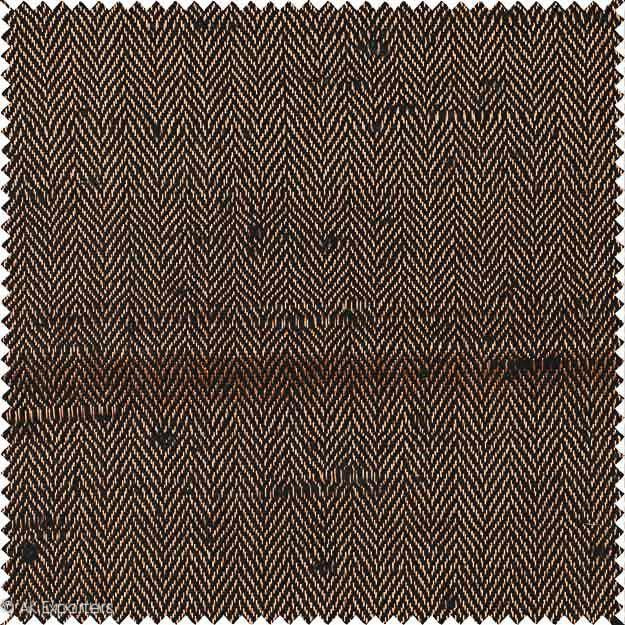 Herringbone Heavy Dupion Silk Fabric | 21234