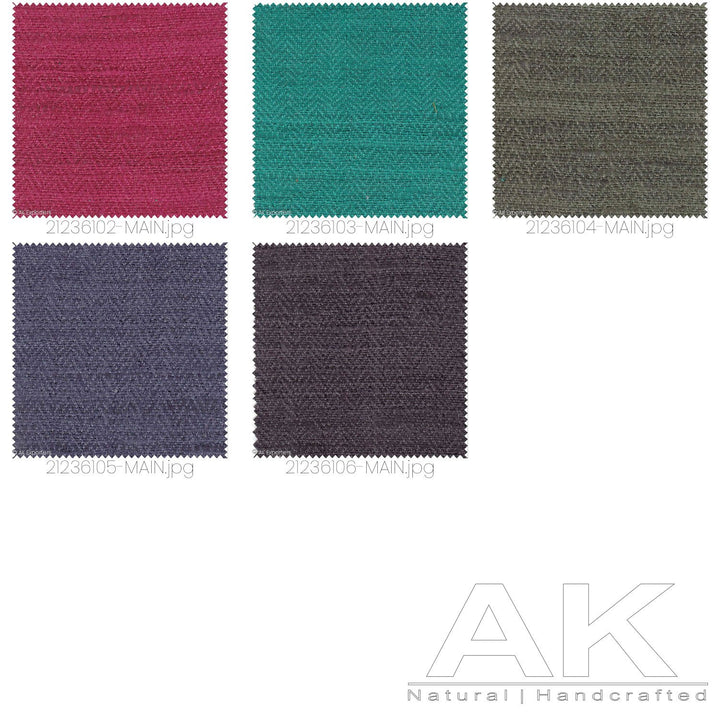 Herringbone weave Ahimsa Silk Fabric | 21236