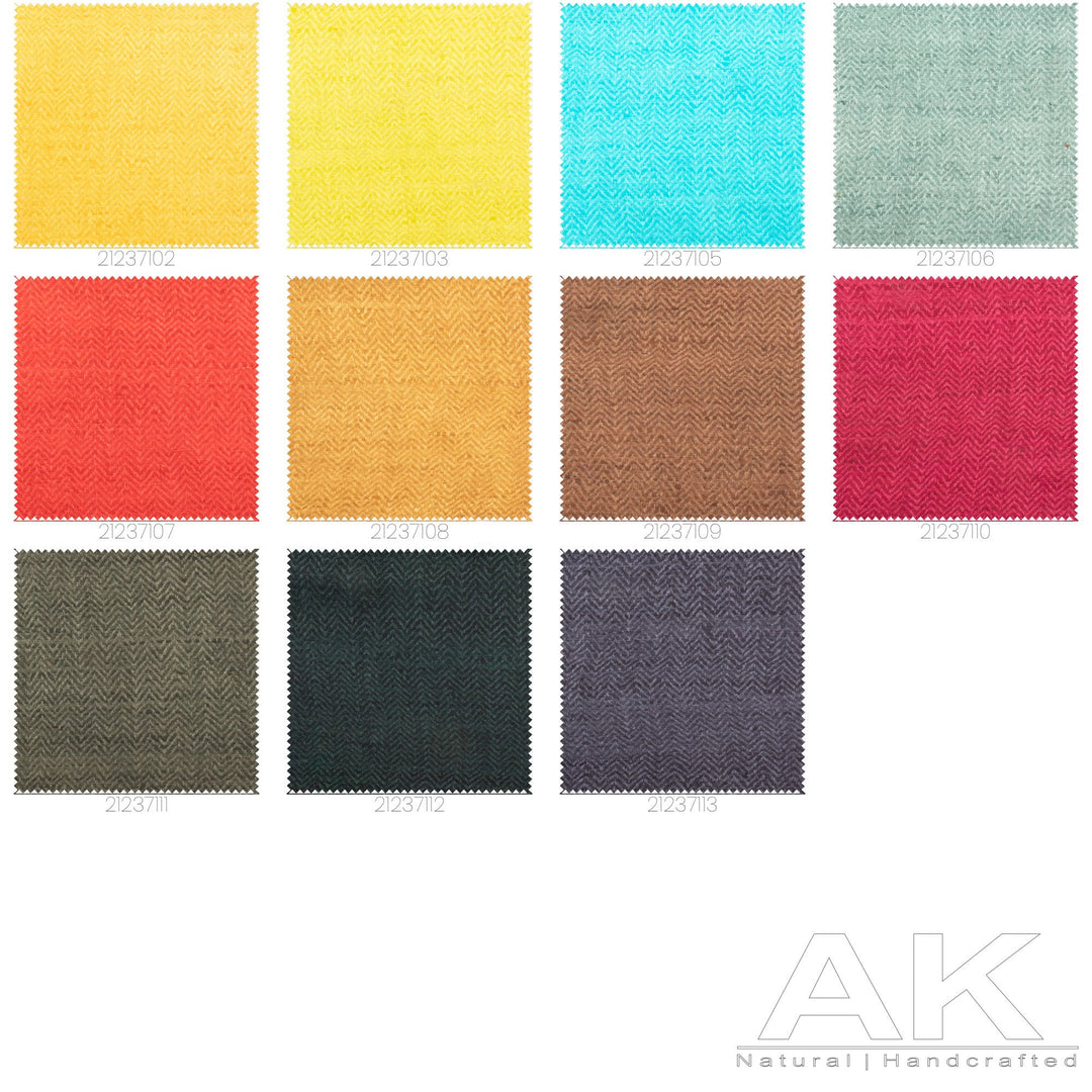 Herringbone weave Ahimsa Silk Fabric | 21237