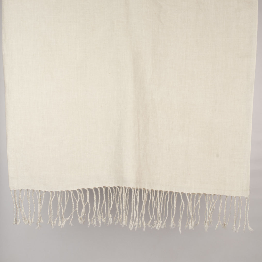 Stonewashed 250gsm plain weave 100% Linen Throw | 23065