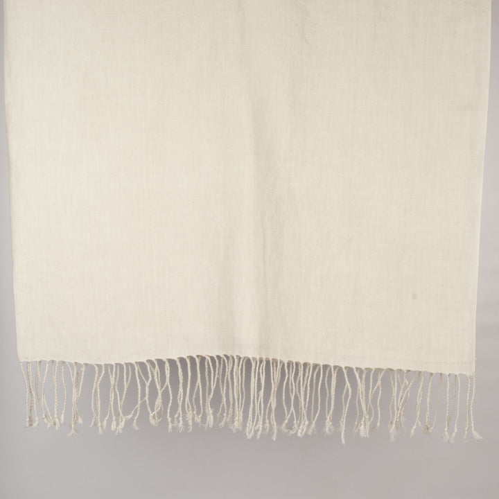 Stonewashed 250gsm plain weave 100% Linen Throw | 23065