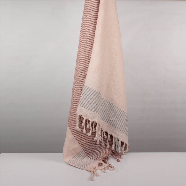 Stonewashed 350gsm heavy weight 100% Linen Throw | 23071