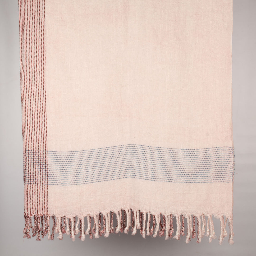 Stonewashed 350gsm heavy weight 100% Linen Throw | 23071