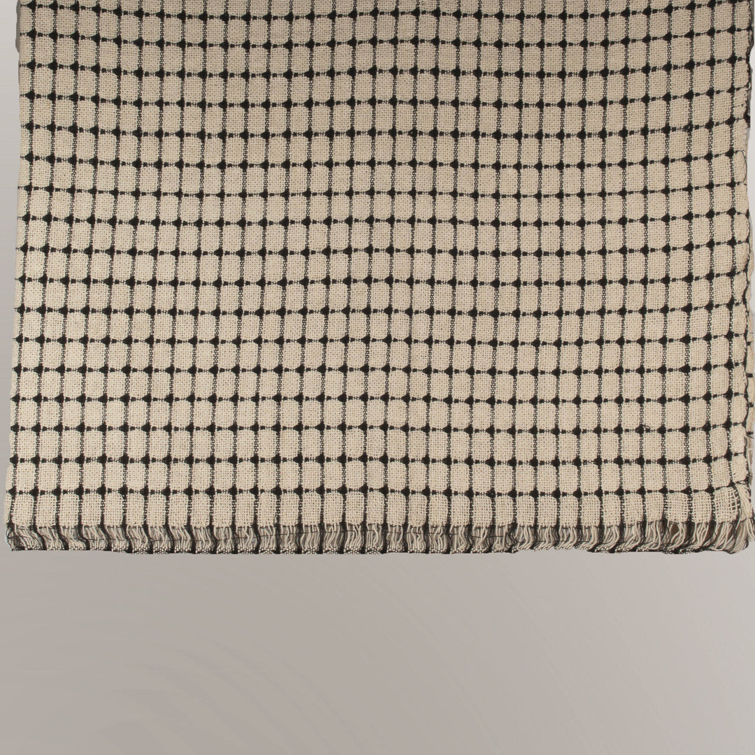 Handloom woven Cotton Throw | 23079