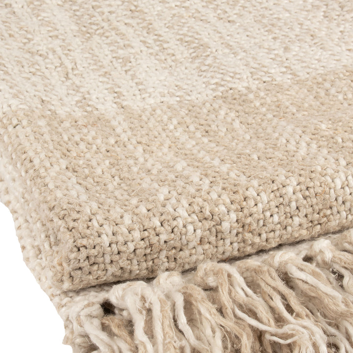 Stonewashed 950gsm Ombre Heavy Linen Throw | 23240