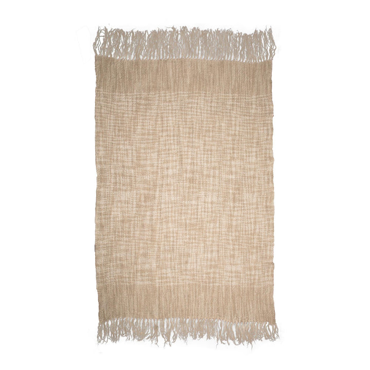 Stonewashed 950gsm Ombre Heavy Linen Throw | 23240