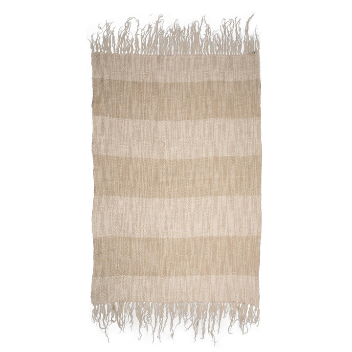 Stonewashed 950gsm Ombre Heavy Linen Throw | 23240