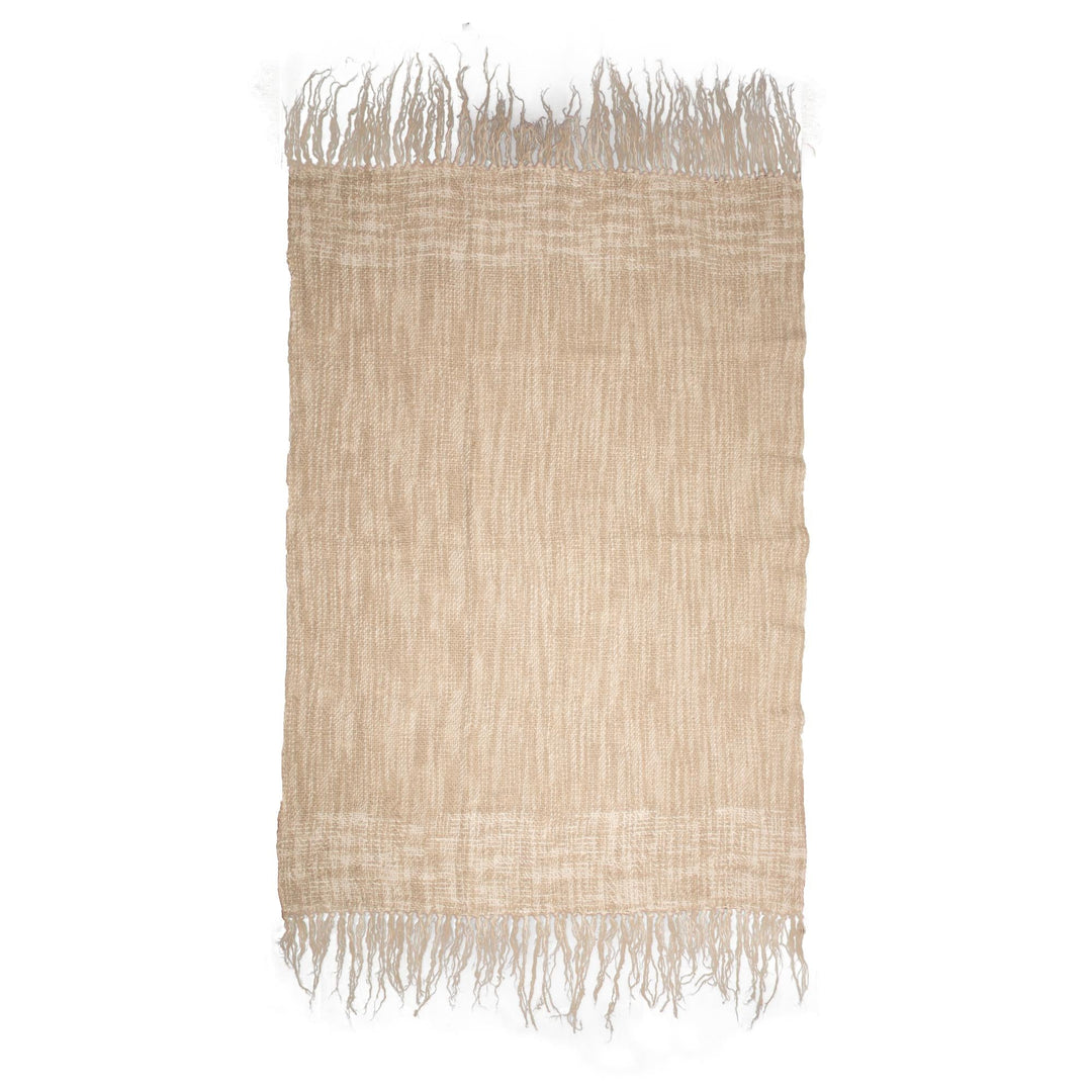 Stonewashed 950gsm Ombre Heavy Linen Throw | 23240