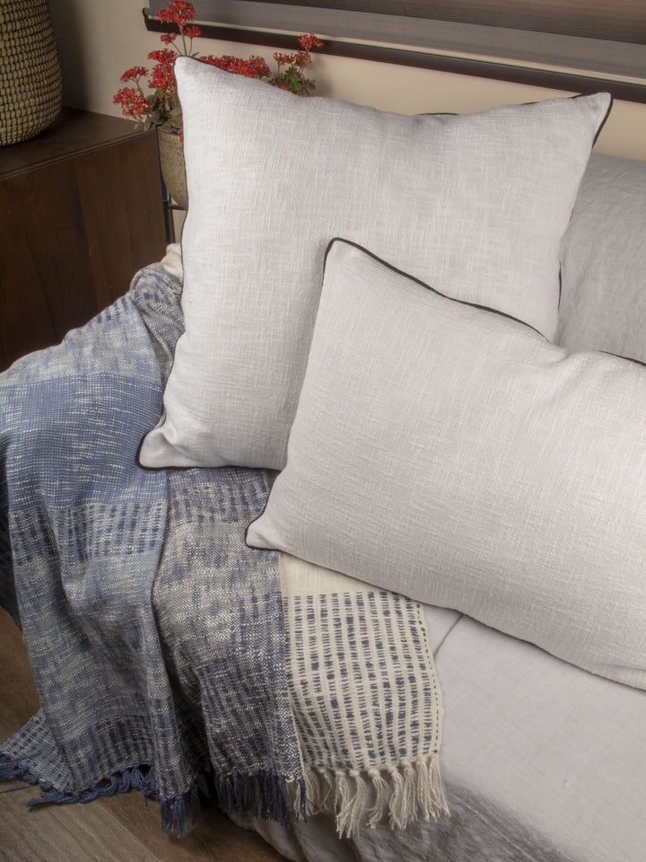 Soft-finished handloom woven Cotton Throw  | 23310