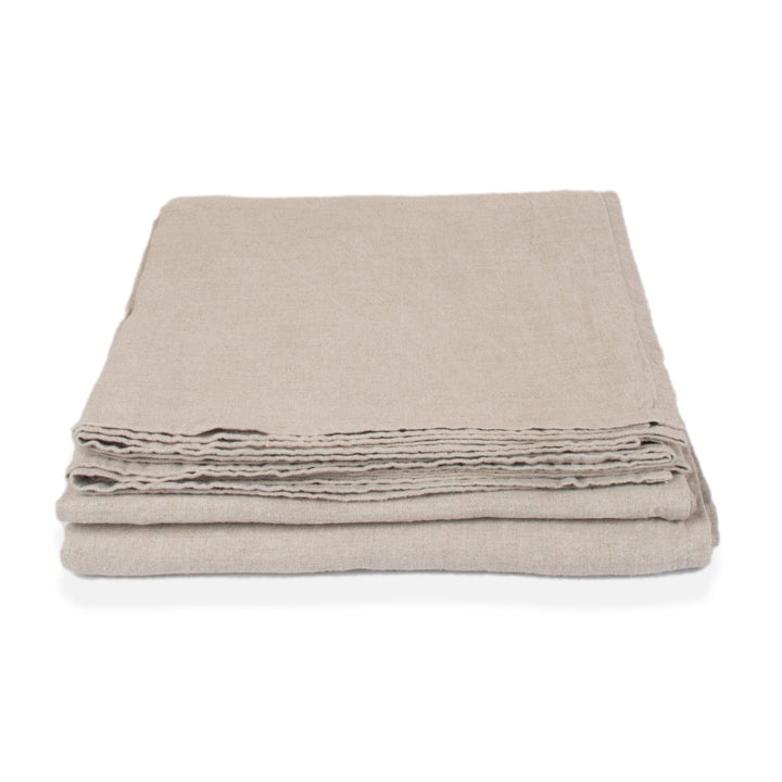 Stonewashed 190gsm 100% Linen  Flat Sheets | 23465