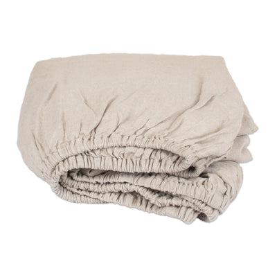 Stonewashed 190gsm 100% Linen  Fitted Sheets | 23466