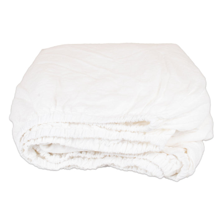 Stonewashed 190gsm 100% Linen  Fitted Sheets | 23466