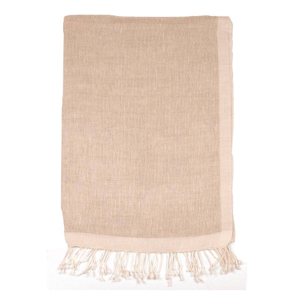 Knitted weave Linen  Stoles | Scarves | 41057