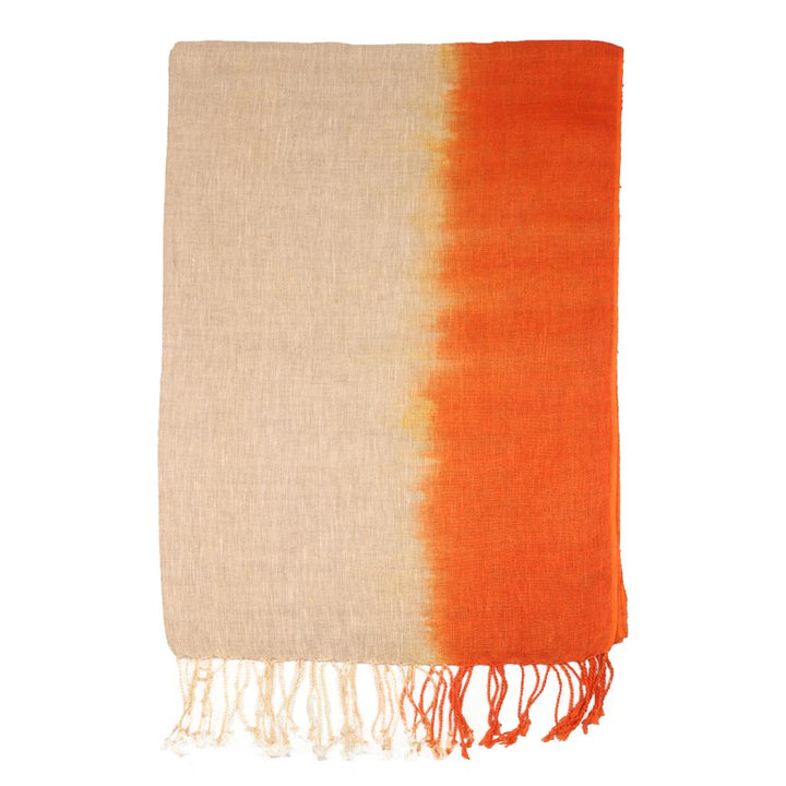 Hand Ombre Linen  Stoles | Scarves | 41123