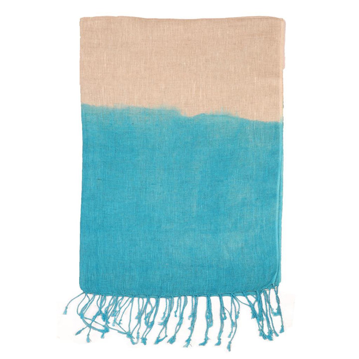 Hand Ombre Linen  Stoles | Scarves | 41123