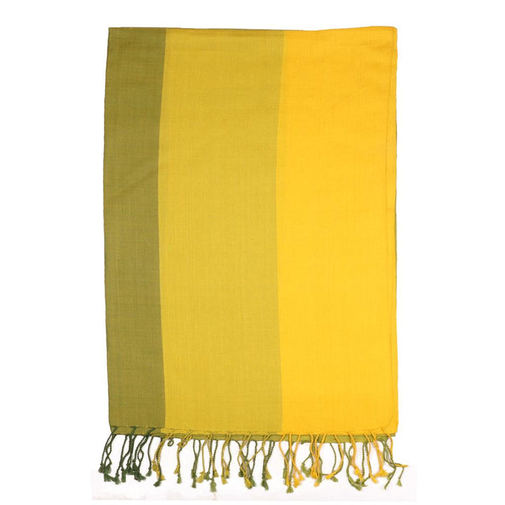 Plaid Pure Eri Silk  Stoles | Scarves | 41128