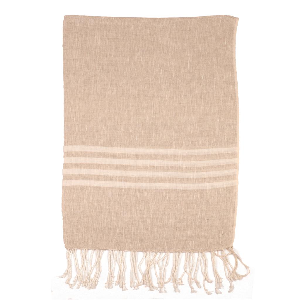 Plain weave Linen  Stoles | Scarves | 42089