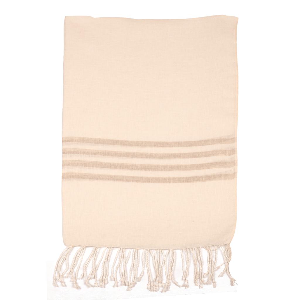 Plain weave Linen  Stoles | Scarves | 42089