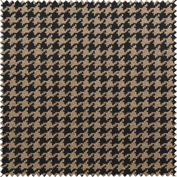 Houndstooth Weave Silk blended Fabric | 6910