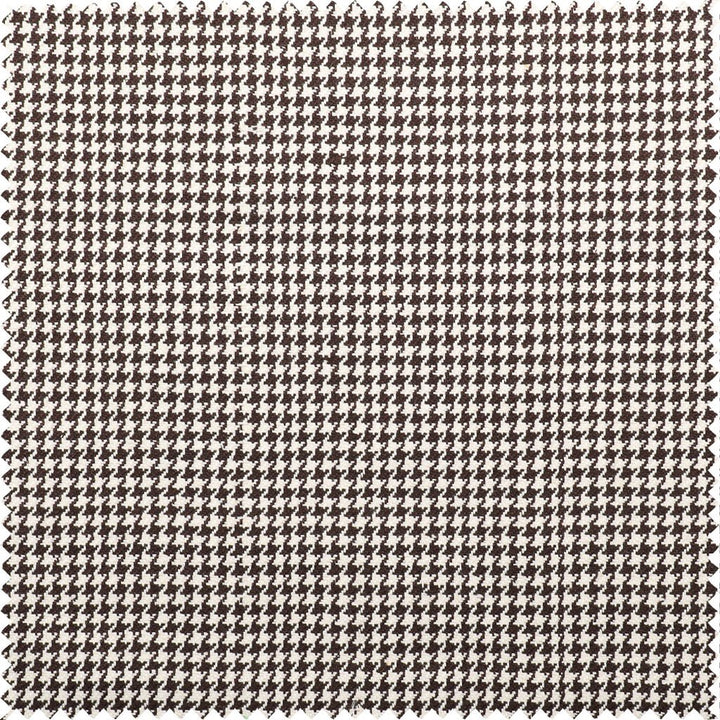 Houndstooth Weave Silk Viscose Fabric | 6911