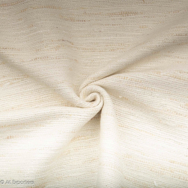 Plain Weave Wild Tussar Silk Fabric | 7111