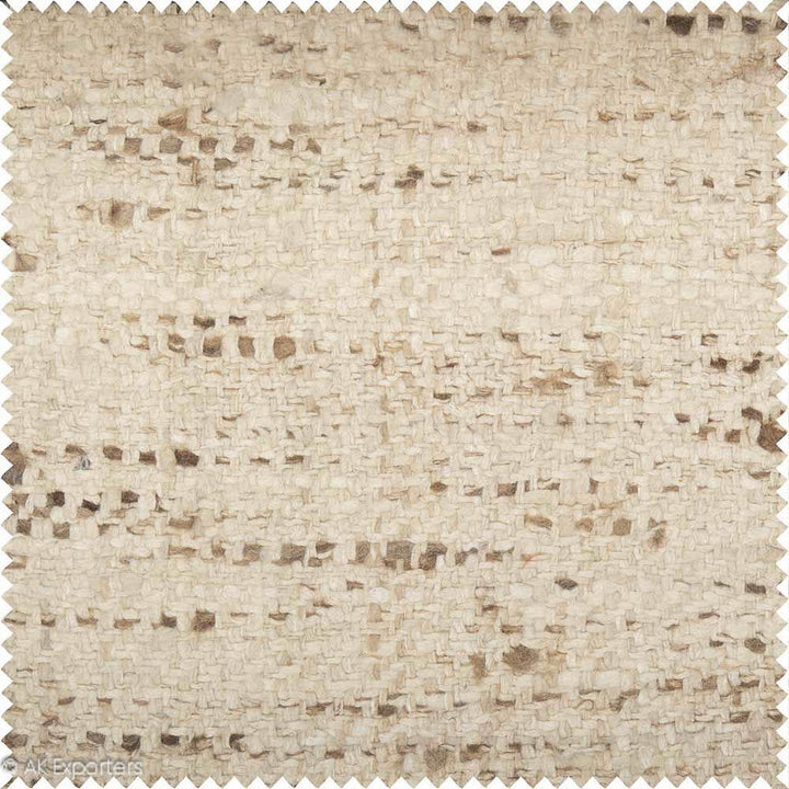 Herringbone Wild Tussar Silk Fabric | 7115