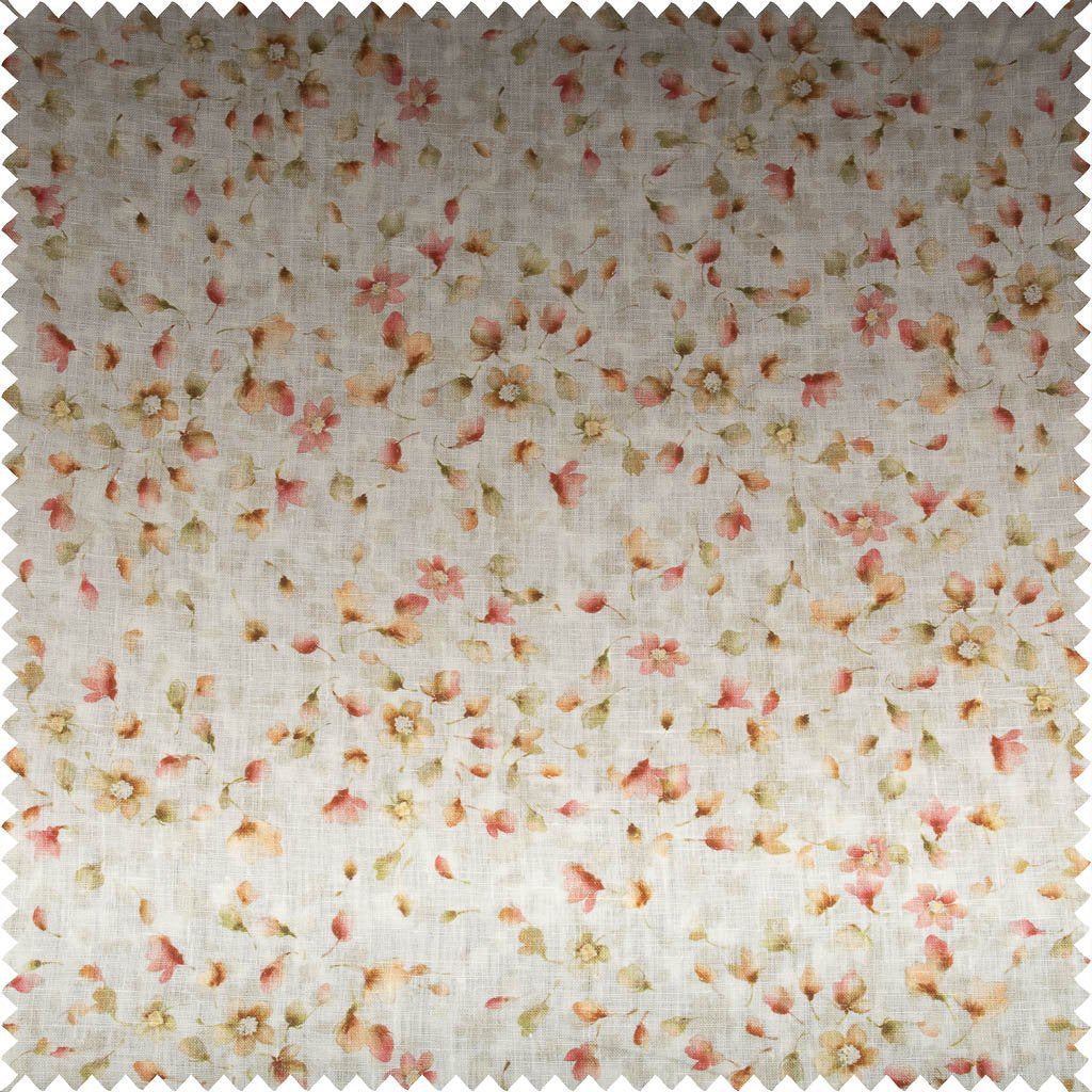 Pure 60s Linen Digital Printed Fabric | 7533