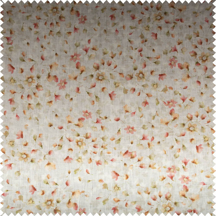 Pure 60s Linen Digital Printed Fabric | 7533