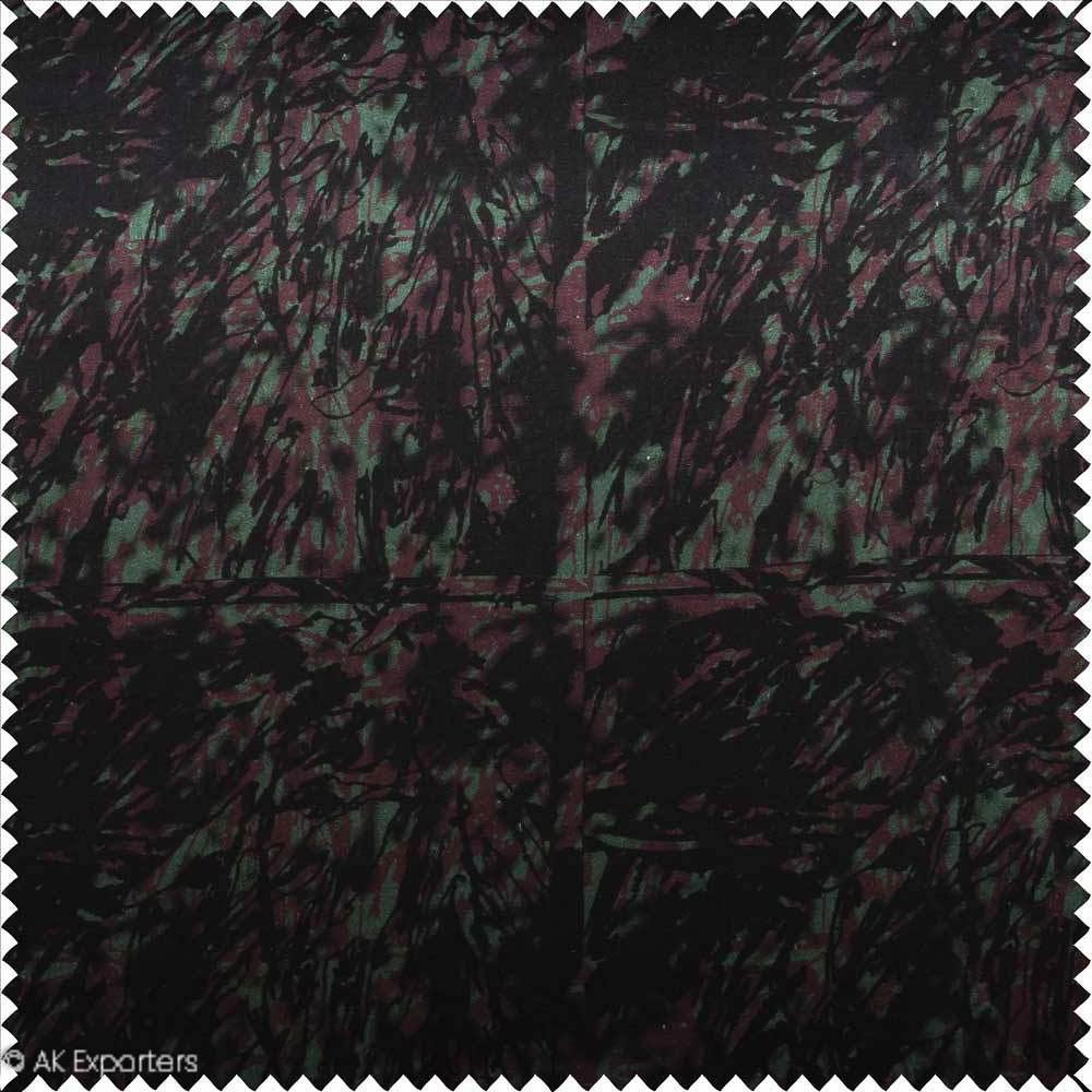 Pure 60s Linen Digital Printed Fabric | 7537