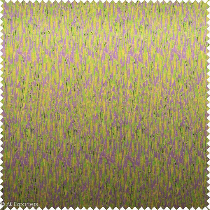 Twill Weave Printed Cotton Linen Fabric | 7540