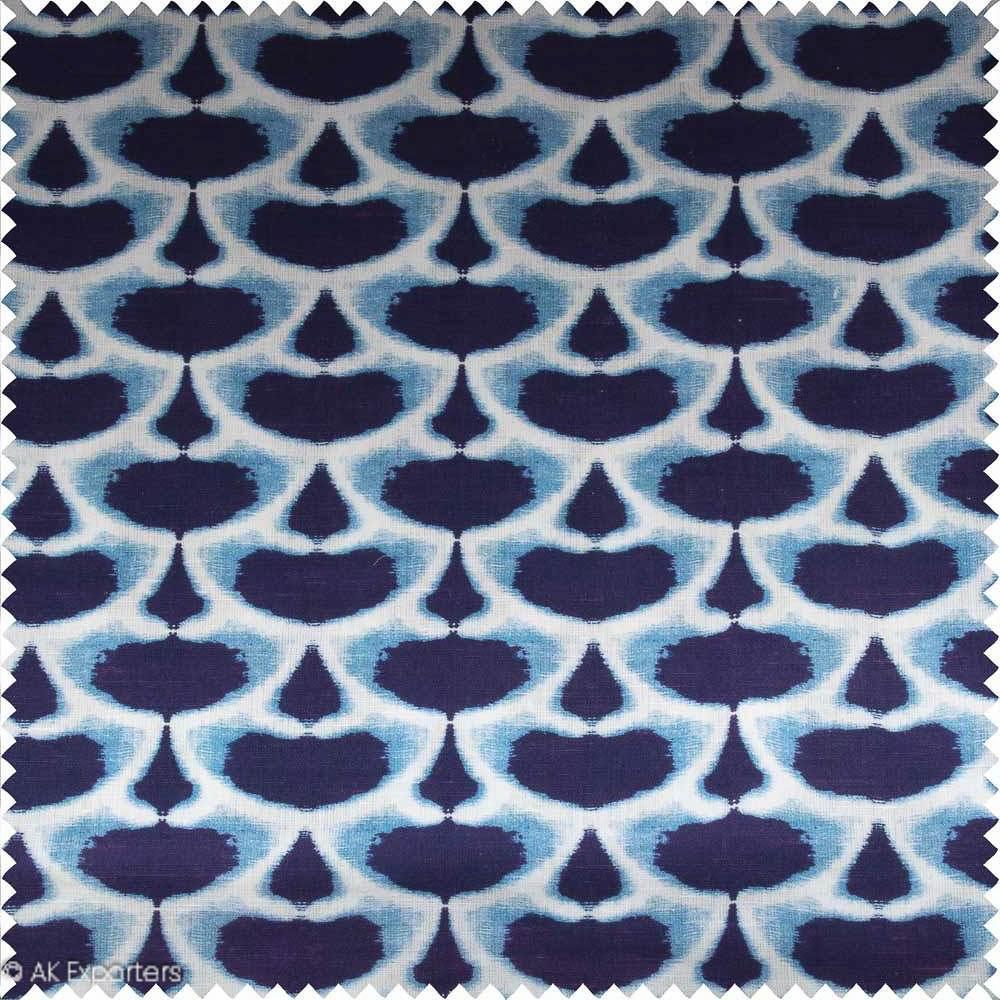 Pure 60s Linen Digital Printed Fabric | 7550