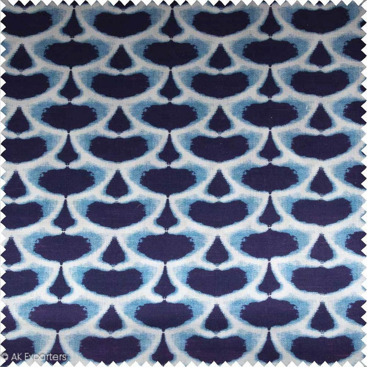 Pure 60s Linen Digital Printed Fabric | 7550