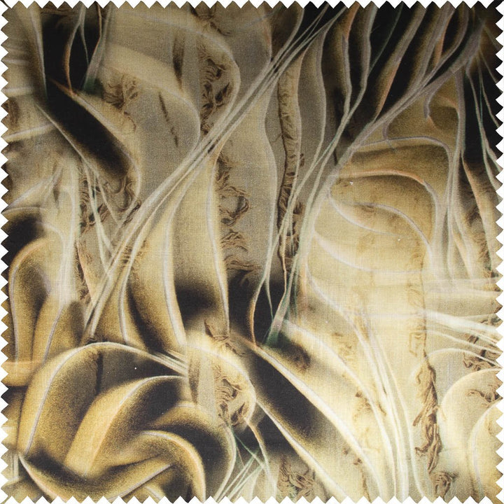 Pure 60s Linen Digital Printed Fabric | 7553