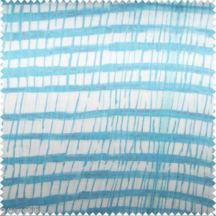 Pure 60s Linen Digital Printed Fabric | 7564