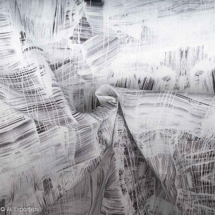 Pure 60s Linen Digital Printed Fabric | 7567