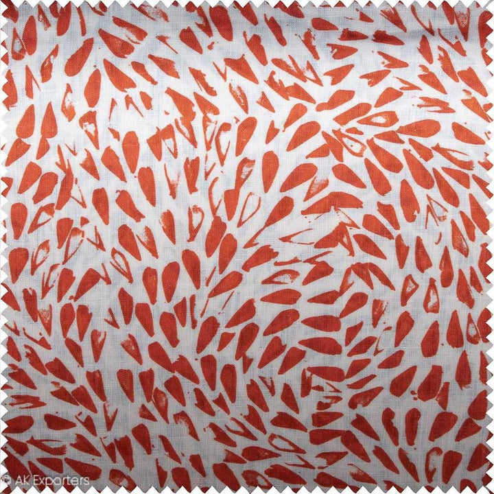 Pure 60s Linen Digital Printed Fabric | 7569