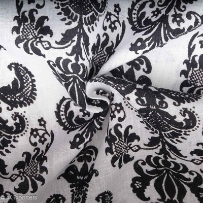 Pure 60s Linen Digital Printed Fabric | 7570