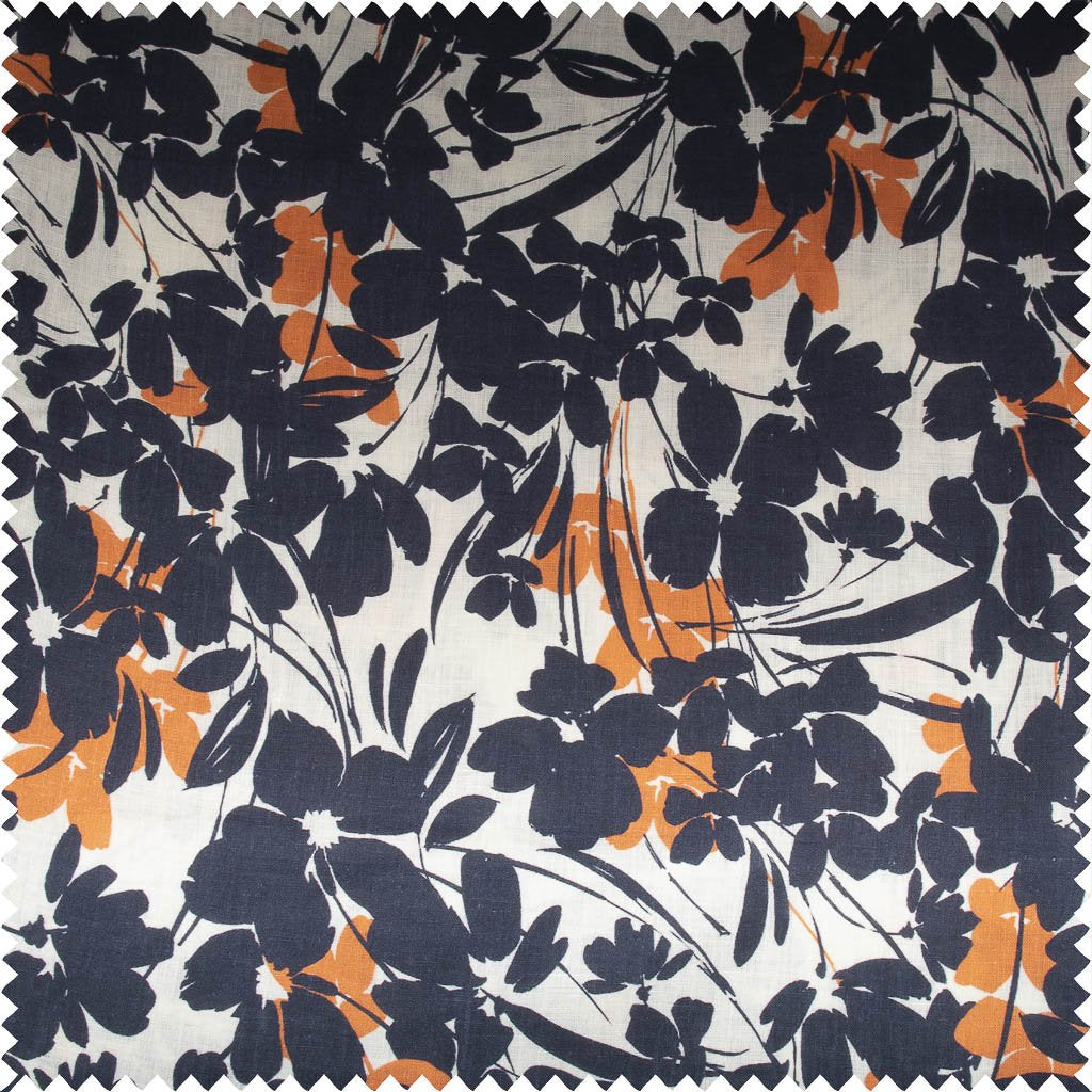 Pure 60s Linen Digital Printed Fabric | 7573