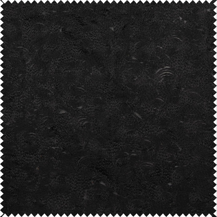 Embroidered Organza Silk Fabric | 95