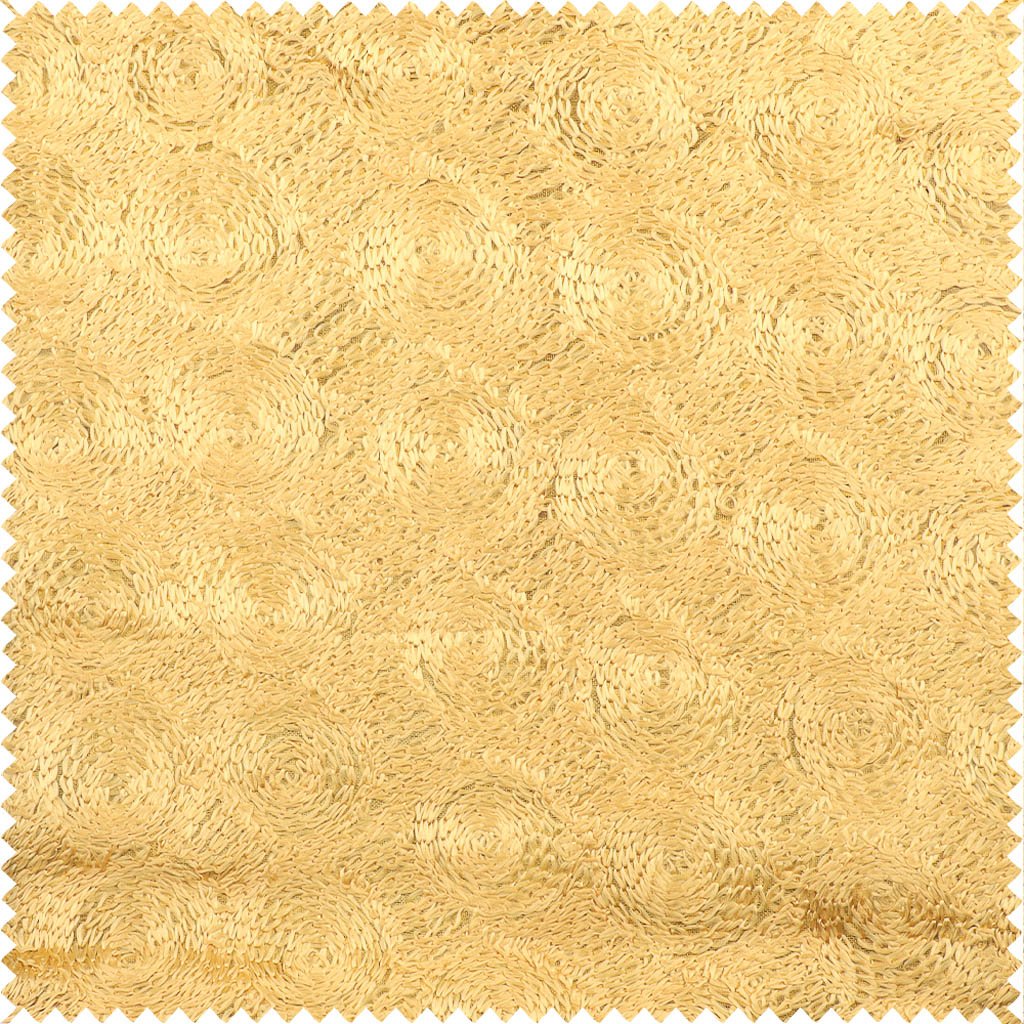 Embroidered Organza Silk Fabric | 95